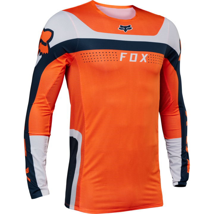 Maillot FOX flexair efekt orange | Oxmoto