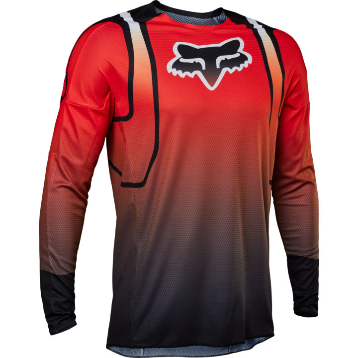 Maillot FOX 360 vizen rouge | Oxmoto