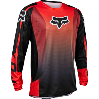 Maillot FOX 180 leed rouge | Oxmoto