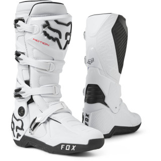 Bottes FOX motion blanc | Oxmoto