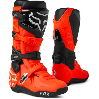 Bottes FOX motion orange 2024 | Oxmoto
