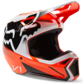 Casque FOX leed v1 orange 2023 | Oxmoto