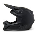 Casque FOX solid v1 noir mat 2023 | Oxmoto