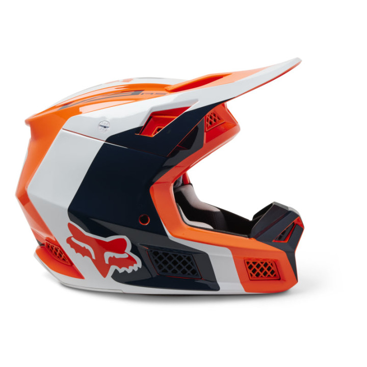 Casque FOX efekt v3 rs orange 2023 | Oxmoto