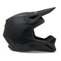 Casque FOX solid v1 noir mat 2023 | Oxmoto