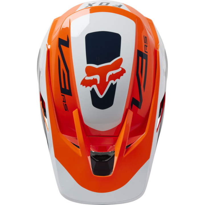 Casque FOX efekt v3 rs orange 2023 | Oxmoto