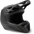 Casque enfant FOX matte black v1 noir mat 2023 | Oxmoto