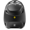 Casque FOX solid v1 noir mat 2023 | Oxmoto