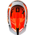 Casque FOX leed v1 orange 2023 | Oxmoto