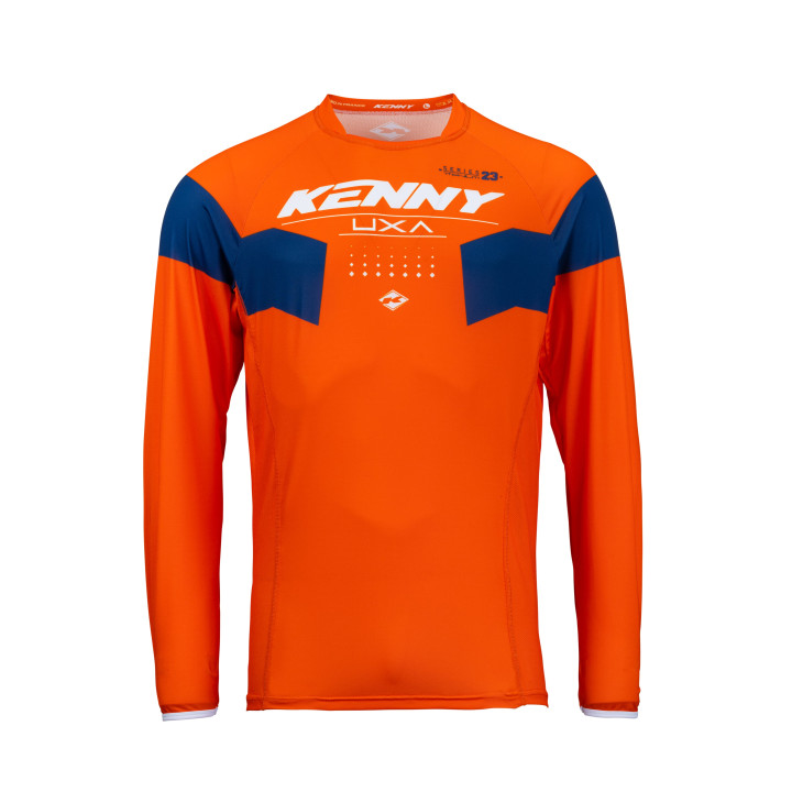 Maillot KENNY titanium orange 2023 | Oxmoto