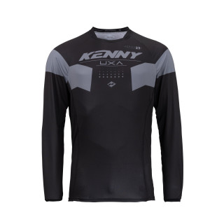 Maillot KENNY titanium noir 2023 | Oxmoto