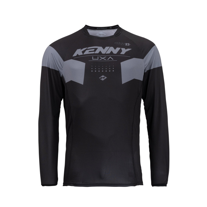 Maillot KENNY titanium noir 2023 | Oxmoto