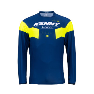 Maillot KENNY titanium navy 2023 | Oxmoto