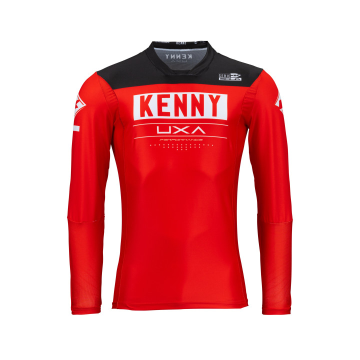 Maillot KENNY performance rouge 2023 | Oxmoto