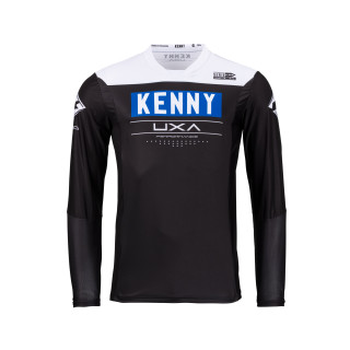 Maillot KENNY performance noir/bleu 2023 | Oxmoto