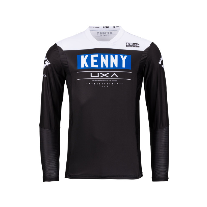 Maillot KENNY performance noir/bleu 2023 | Oxmoto
