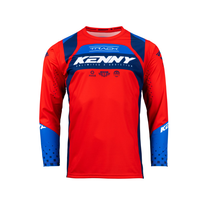 Maillot KENNY track focus patriot 2023 | Oxmoto