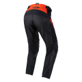 Pantalon enfant KENNY track focus noir/orange 2025 | Oxmoto