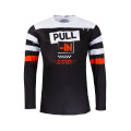 Maillot Pull-In trash noir/orange 2023 | Oxmoto