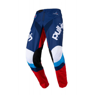 Pantalon Pull-In race navy/rouge 2023 | Oxmoto