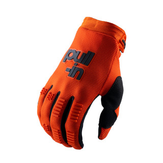 Gants enfant Pull-In master orange | Oxmoto