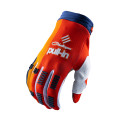Gants enfant Pull-In race navy/orange/rouge | Oxmoto