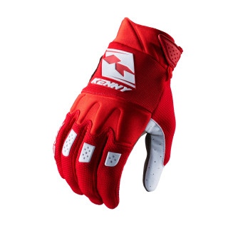 Gants enfant KENNY track rouge | Oxmoto