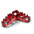 Repose-pieds Beta factory - couleur rouge | Oxmoto