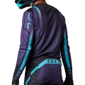Maillot FOX 360 vizen noir/violet 2023 | Oxmoto