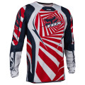 Maillot FOX 180 goat navy 2023 | Oxmoto