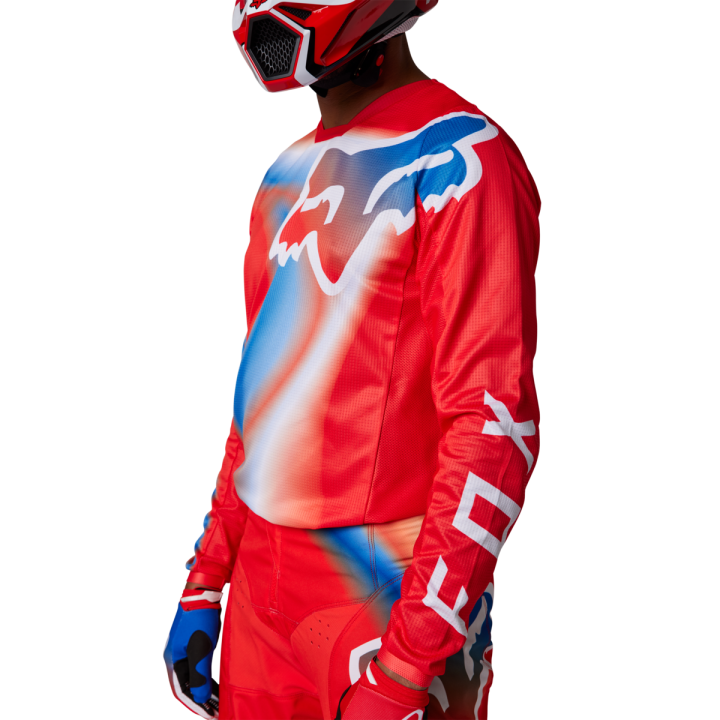 Maillot FOX 180 toxsyk rouge 2023 | Oxmoto