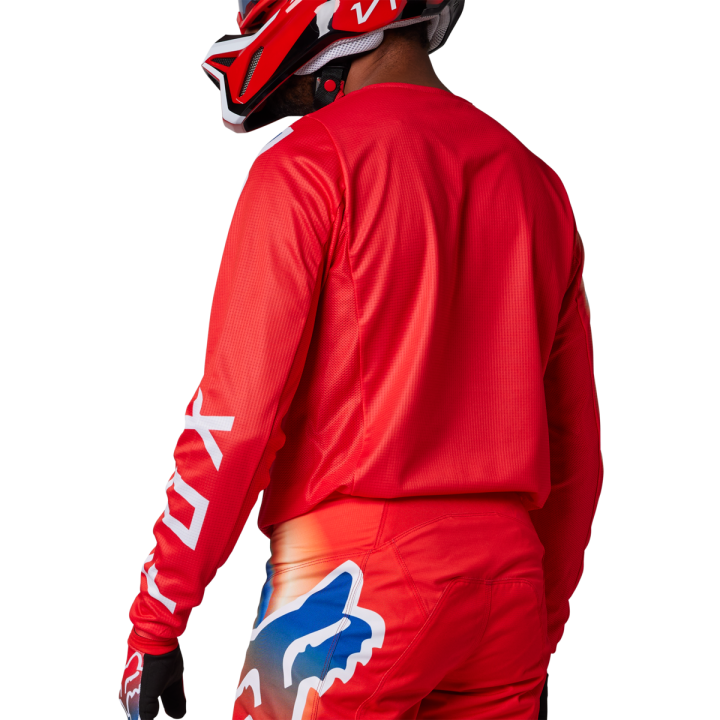 Maillot FOX 180 toxsyk rouge 2023 | Oxmoto