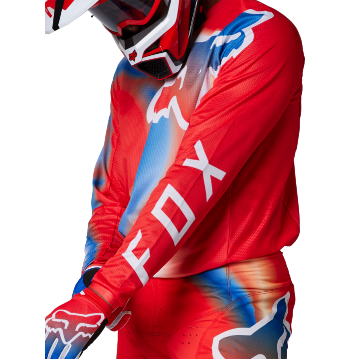 Maillot FOX 180 toxsyk rouge 2023 | Oxmoto
