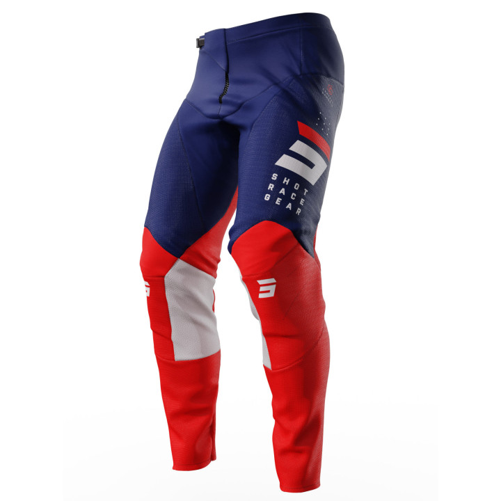 Pantalon SHOT contact camo 2.0 bleu 2023 | Oxmoto