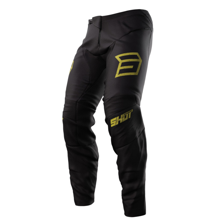 Pantalon SHOT devo army or 2023 | Oxmoto