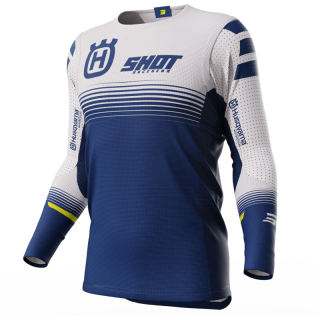 Maillot SHOT aerolite Husqvarna limited edition 2023 bleu 2023