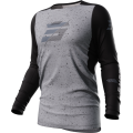 Maillot SHOT contact speck noir/gris 2023 | Oxmoto
