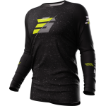 maillot shot contact speck noir/jaune fluo 2023