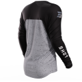 Maillot SHOT contact speck noir/gris 2023 | Oxmoto