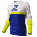 Maillot SHOT devo reflex bleu 2023 | Oxmoto