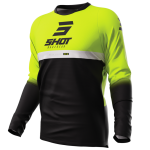maillot shot devo reflex jaune fluo 2023