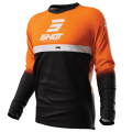 Maillot SHOT devo reflex orange | Oxmoto