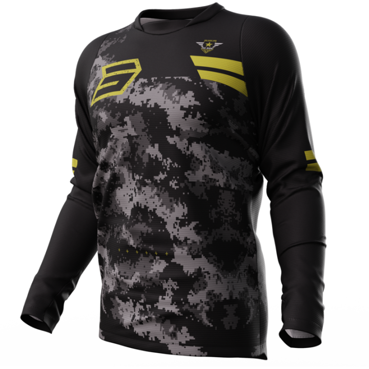 Maillot SHOT devo army or 2023 | Oxmoto