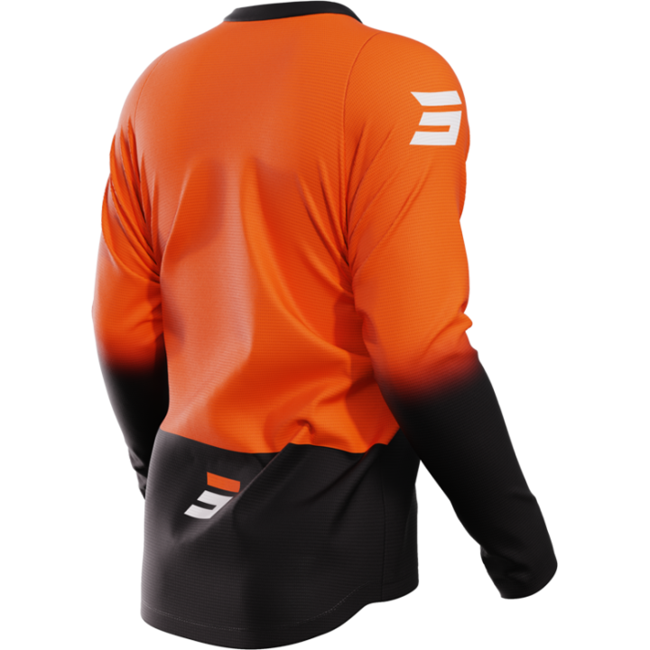 Maillot SHOT devo reflex orange | Oxmoto