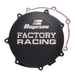 Couvercle de carter d'embrayage Boyesen Factory Racing noir