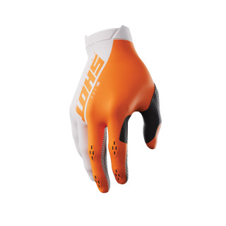 Gants SHOT lite orange fluo 2023 | Oxmoto