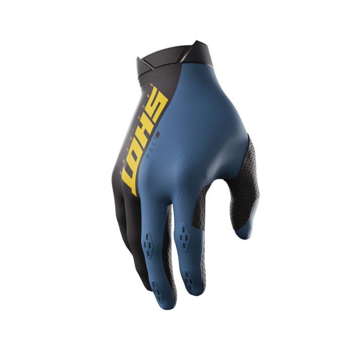 Gants SHOT lite bleu 2023 | Oxmoto