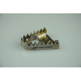 Embout de pédale de frein Scar titane | Oxmoto