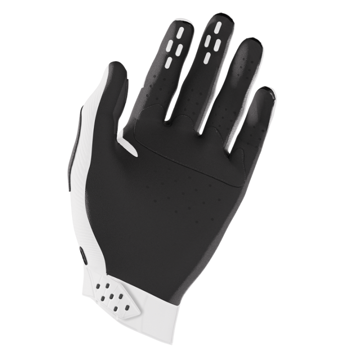 Gants SHOT race blanc 2025 | Oxmoto