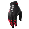 Gants SHOT core rouge 2025 | Oxmoto